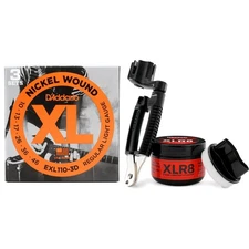 D'Addario EXL110-3D XL Nickel Wound Electric Guitar Strings - .010-.046 Regular