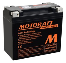 MOTOBATT-Batterie MBTX20UHD Schwarz inkl. 7,50 € Batteriepfand nach BattG