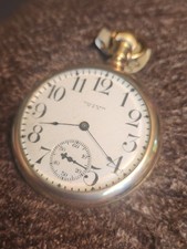 Waltham 16/s Vanguard 23 Jewel Raised Gold Jewel Settings GF CASE , NICE