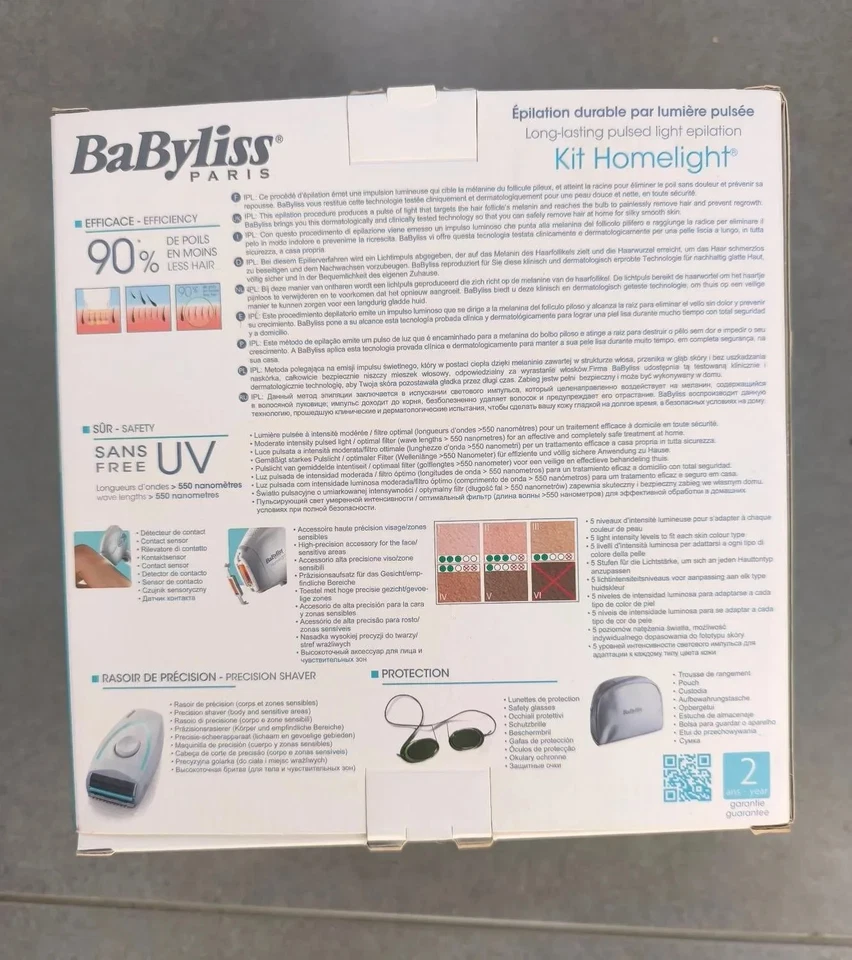 BaByliss Homelight G973PE - Système d'épilation - Photo 3/4