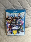 Super Smash Bros. (Nintendo Wii U, 2014) Complete w/ Manual SHIPS FREE