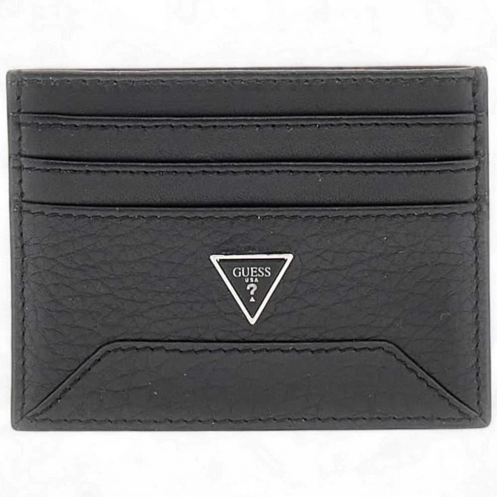 Portefeuille Homme GUESS Madrid - Noir Charbon, Pliant, 100% Polyester - Neuf Avec étiquettes