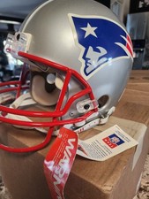 Bledsoe Autographed Full-size Pro Line AUTHENTIC New England Patriots Helmet 
