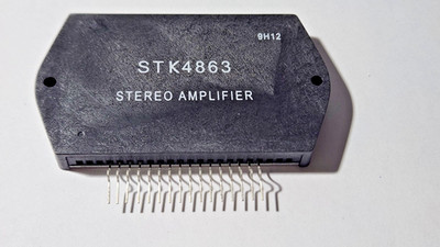 SANYO AUDIO IC STK4863 USED BY VARIOUS BRANDS AND MODELS