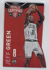 2014 Panini Totally Certified Mirror Platinum Red Die-Cut /135 Jeff Green 0mk0