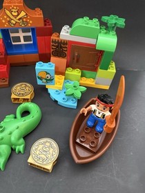 LEGO Duplo 10512 Jake&rsquo;s Treasure Hunt Complete AND 10526 Peter Pan's Visit