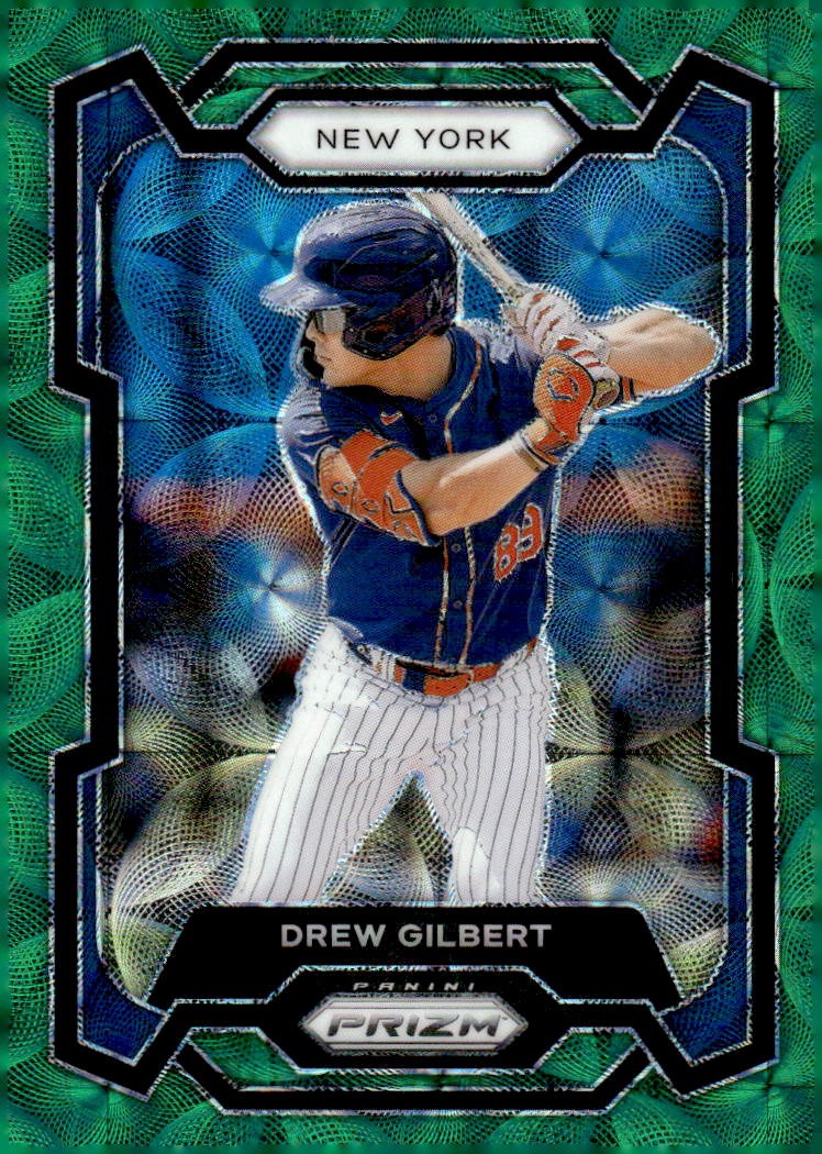 2024 Panini Prizm #260 Drew Gilbert Green Scope Prizms #/75