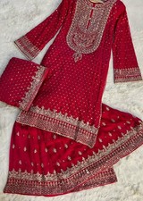 Pakistani Salwar Kameez Ready To Wear Suits Wedding Bollywood Eid Party Dress L
