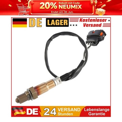 Lambdasonde Regelsonde Passend für Opel Corsa C Corsa D 1.0 1.2 1.4 Kat 48cm