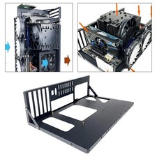 Open Chassis Case Rack Steel Support 305 330mm Motherboard Computer Case