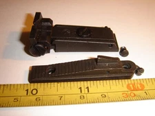 Complete TC THOMPSON CENTER CONTENDER FRONT & REAR SIGHTS for round Barrel