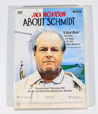 About Schmidt DVD 2002 Region 4