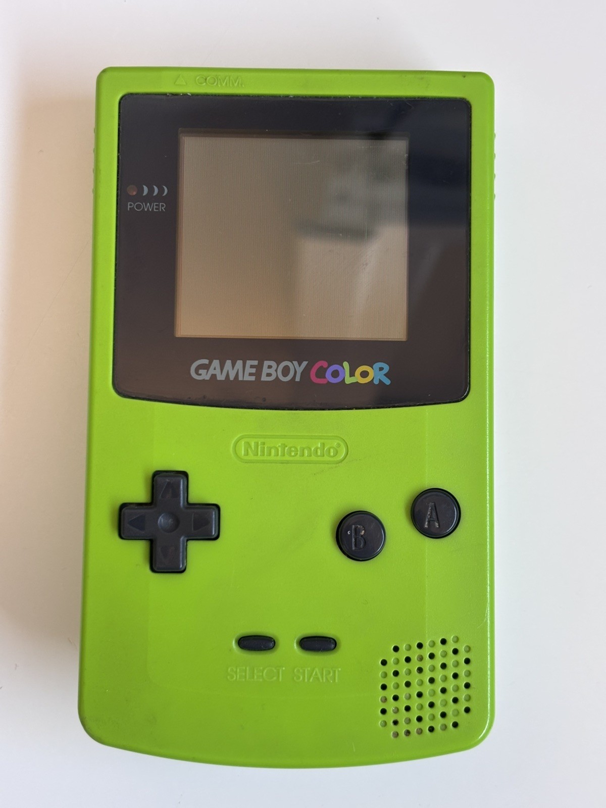 Nintendo Game Boy Color Verde Lime Kiwi Originale CGB-001 Ottime Condizioni