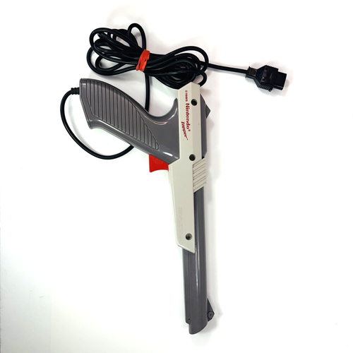 Nintendo NES Zapper Gray Gun NES-005 OEM Original 1985 Vintage