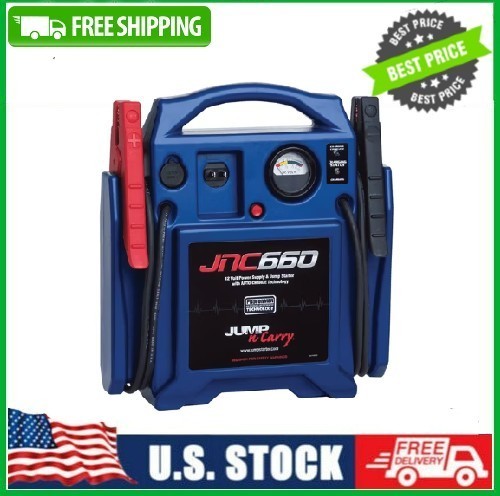 Clore Automotive JNC660 Jump-N-Carry 1700 Peak Amp 12 Volt Jump Starter NEW