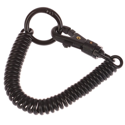 Coil Springs Keychain Stretchy Spiral Spring Coil Retractable Springs Keychain - Zdjęcie 14 z 14