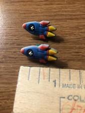 HEARING AID Tube Trinkets ~ Rocket Ship ~ Fun for kids