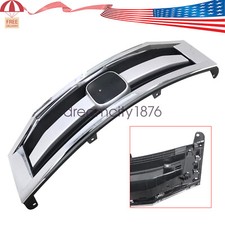Fit Honda Accord 3.5l 2.4l 2008 2009 2010 Front Upper Grille Blackchrome Fit Honda Accord 3.5l 2.4l 2008 2009 2010 Front Upper Grille Blackchrome