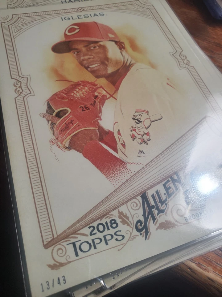 #D/49 2018 Topps Allen and Ginter 5X7 ONLINE EXCLUSIVE Pick from list N TO Z - Image 4 of 4