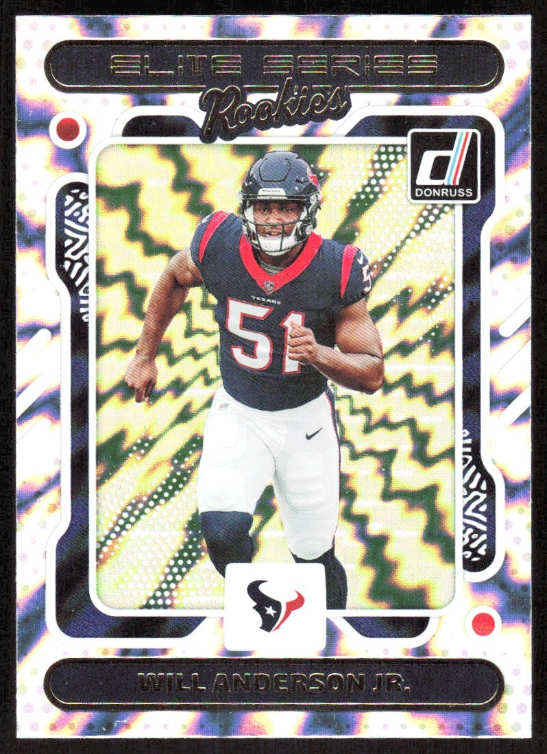 2023 2294A Donruss ELITE SERIES ROOKIES Will Anderson Jr. Rookie Houston Texans