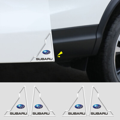 #ad 4PCS Clear Car Accessories Door Edge Guard Pads Antiscratch Protector for Subaru $9.99