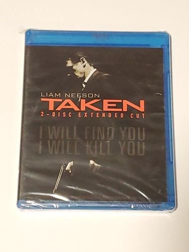 NEW SEALED BLU-RAY TAKEN 2 DISC EXTENDED CUT - LIAM NEESON