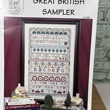 Rosewood Manor GREAT BRITISH SAMPLER Cross Stitch Pattern by Karen Kluba S-1195