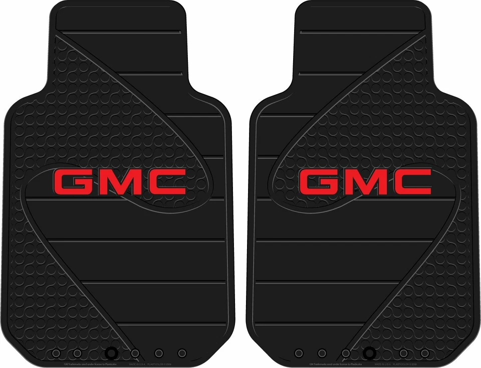 New 4PC SET GMC Car Truck Front Rear Heavy Duty All Weather Rubber Floor Mats Foto 2 de 3
