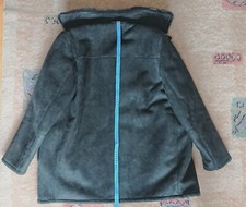 Nicole Miller echtes Wildleder Wintermantel, wie neu, gr.S