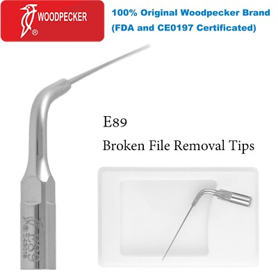 Woodpecker Dental Broken File Removal Tips E89 fits Ultrasonic Piezo Scaler EMS
