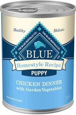 Homestyle Recipe Puppy Wet Dog Food, Made with Natural Ingredients, Chicken Dinn