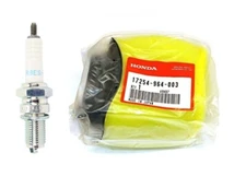 OEM Honda TRX250 250X Fourtrax ATC200X ATC250SX Air Filter & NGK Spark Plug Kit