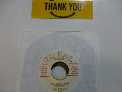 WILLIE LO-MAX BAND STANDING ON THE CORNER &  THRU CLOSED DOORS AMARILLO TEXAS 45