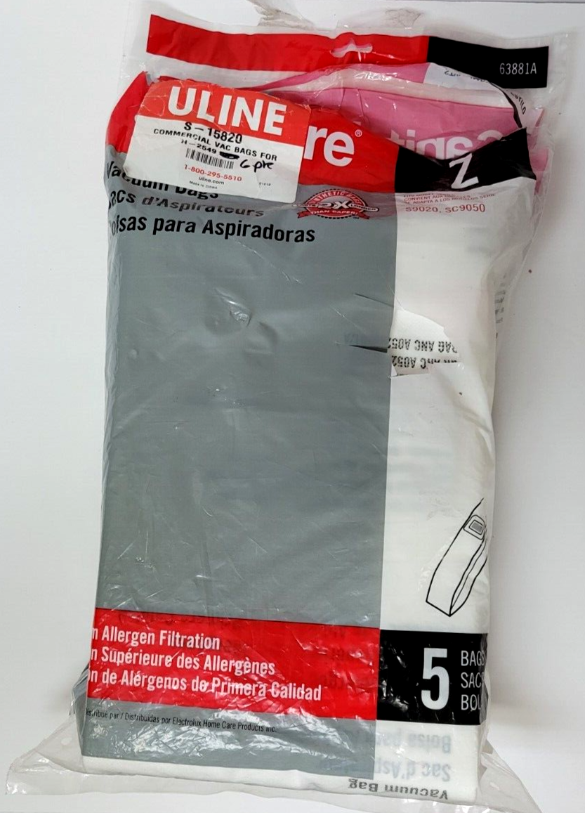 Sanitaire Vacuum Bags Pack Of 6 Synthetic Fits S9020 SC9050 Style Z