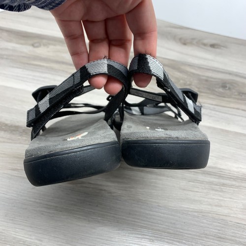 Merrell Womens Size 8 District 3 Black Backstrap Sandals Shoes - Picture 4 of 10