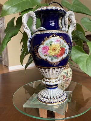 Meissen 磁器皿 青い花模様 約24cm x 13cm Meissen 磁器皿 青い花模様 約24cm x 13cm