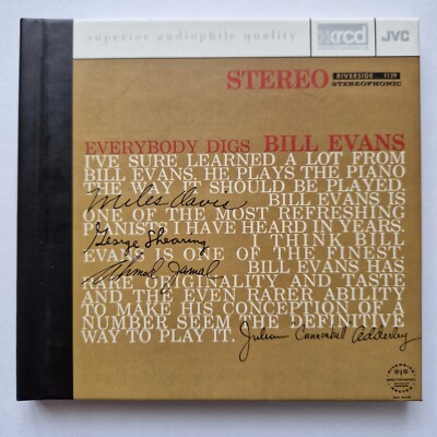 Bill Evans Trio    Everybody Digs Bill Evans  XRCD CD JVCXR-0020-2- 1F