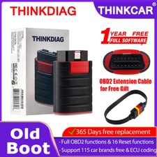 Thinkdiag Old Boot Obd2 Scanner Bidirectional Car Diagnostic Tool Ecu Key Coding