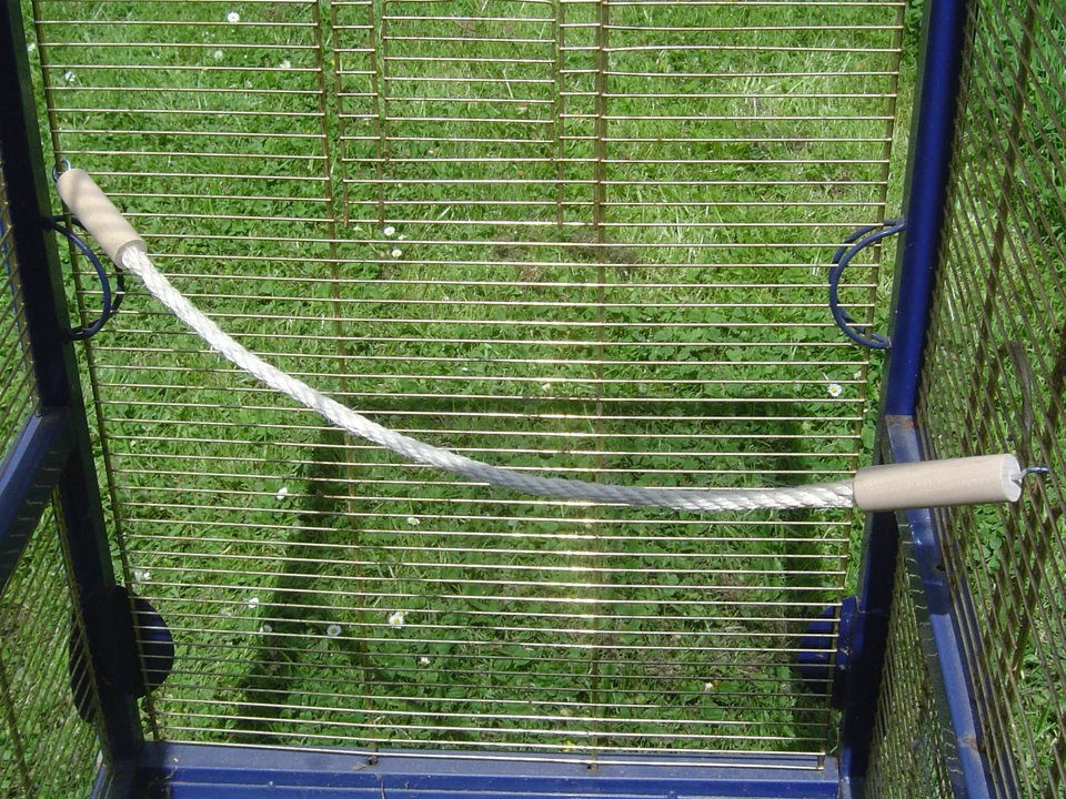 pipano Sitzseil 20 - 250 cm Sisal 8 mm für Vogelkäfig, Wellensittich, PSH228