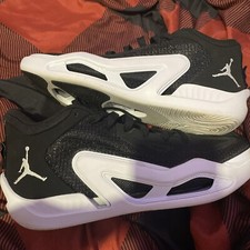 Size 11 - Air Jordan Tatum 1 TB Black White for sale online  display picture 1