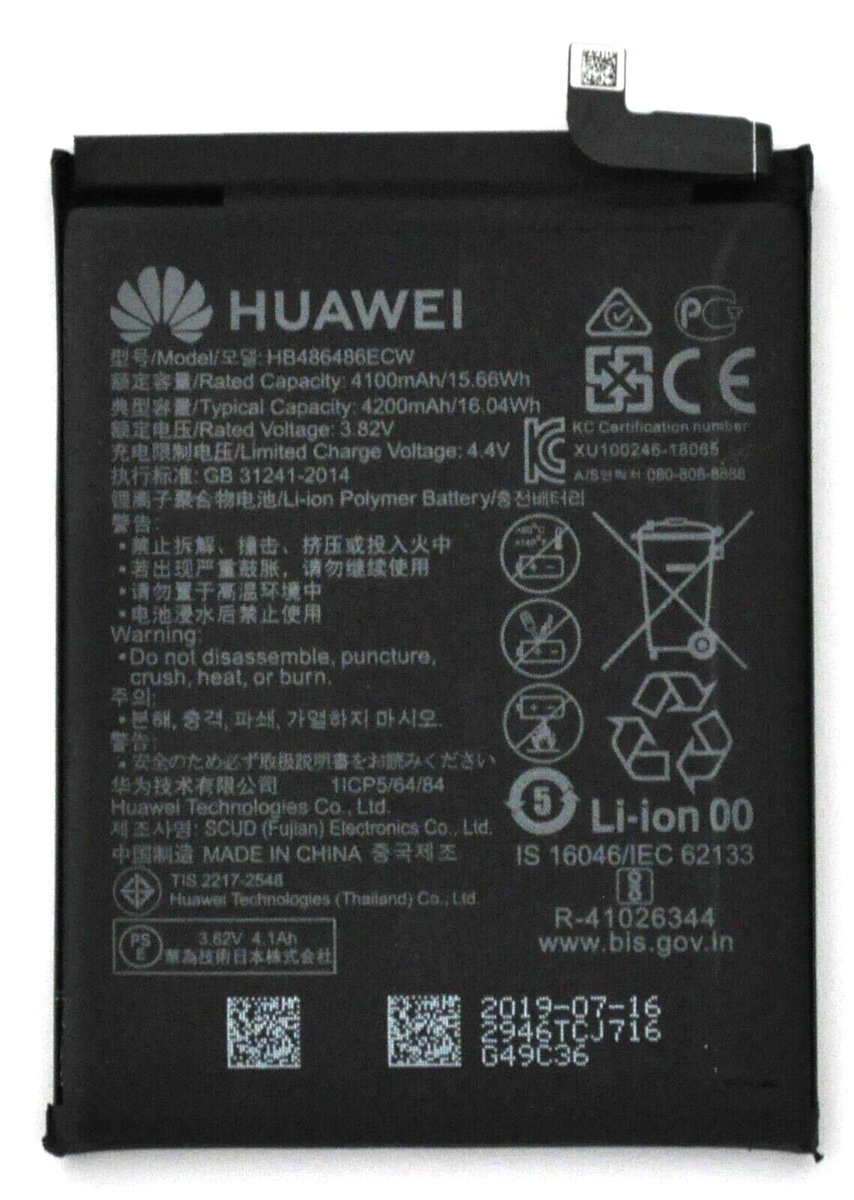 OEM HUAWEI P30 PRO VOG-L04 REPLACEMENT BATTERY HB486486ECW
