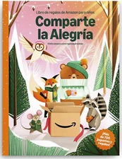 Espanol Amazon Share the Joy Spanish Gift Book Toy Catalog Stickers 2024