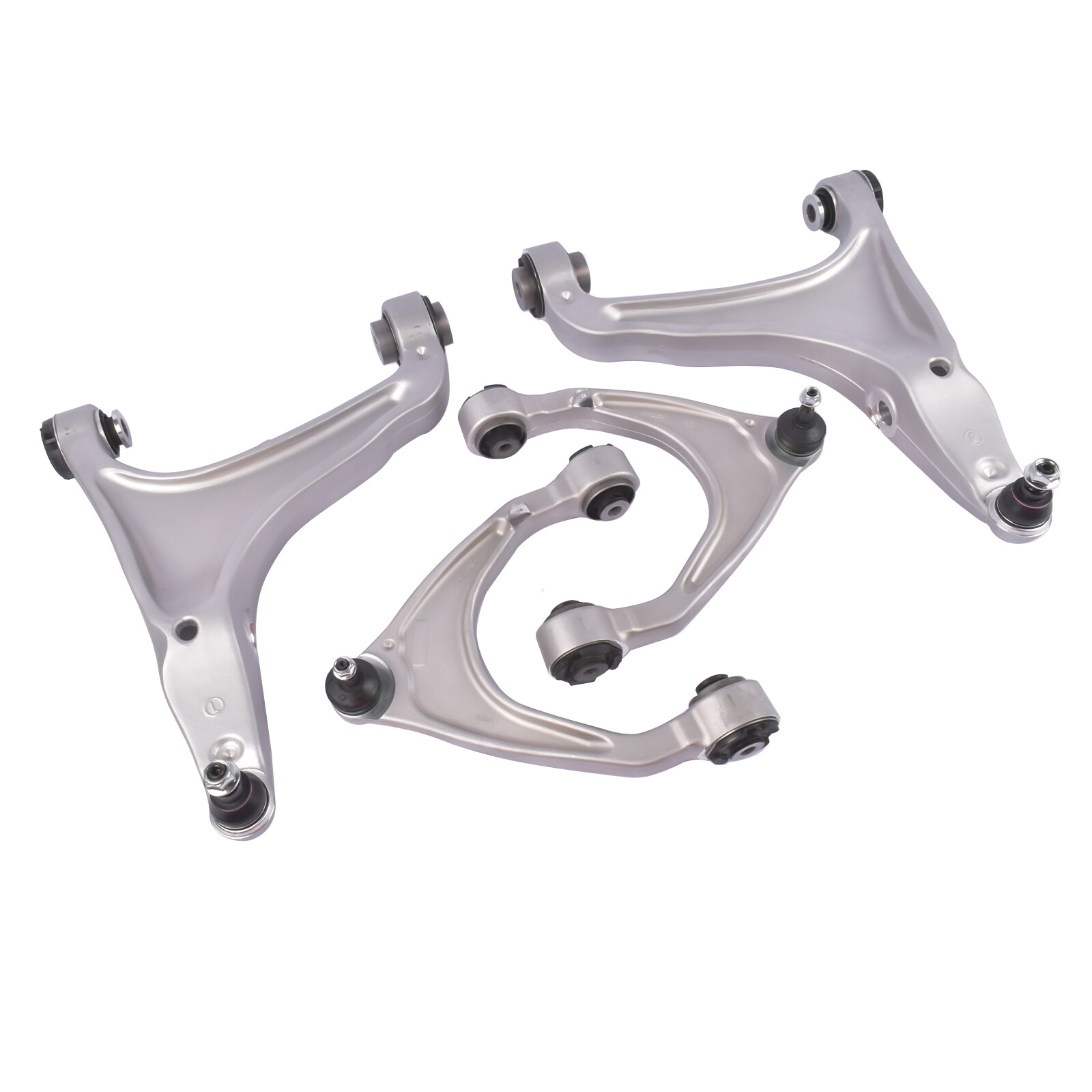 4Pcs Front Upper & Lower Left Right Control Arms For 17-22 Maserati Levante M161