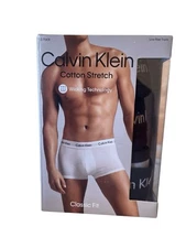 Calvin Klein Cotton Stretch Low Rise Trunk 3 Pack - NB2614