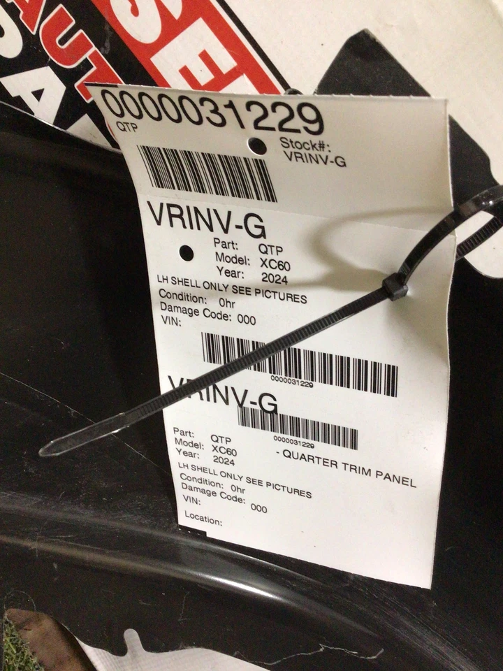 ✅ 2024 VOLVO XC60 CUARTO PANEL DE AJUSTE LH OEM Foto 3 de 4