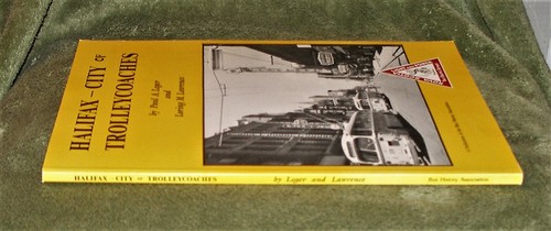 RARE ~ HALIFAX - CITY OF TROLLEYCOACHES by Leger & Lawrence ~ 1994 Large PB - Picture 3 of 10