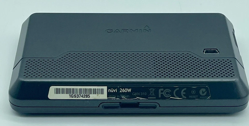 Garmin Nuvi 260W U.S. Canada Mexico Maps BASE UNIT ONLY Tested Working - Image 4 of 4
