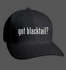 got blacktail? - Adult Baseball Cap Hat NEW RARE