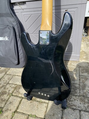 Vintage Epiphone By Gibson Black 4 String Bass Electric