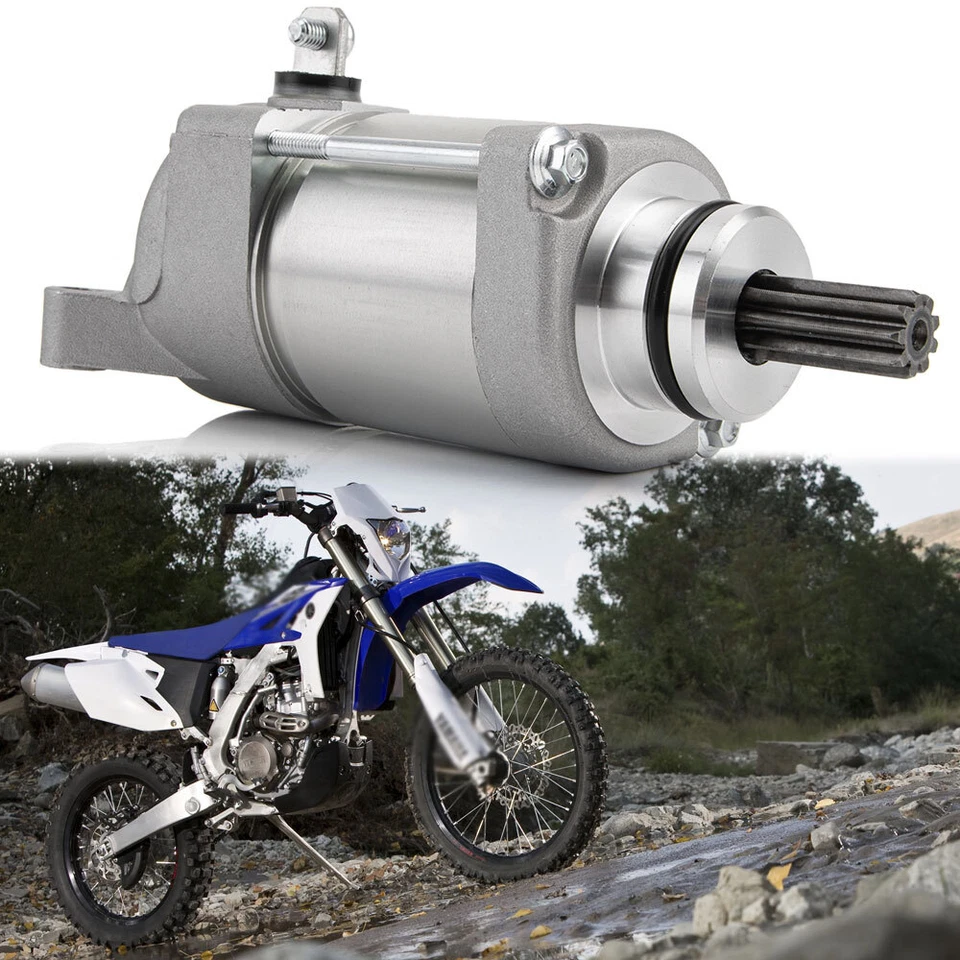 Conjunto de motor de arranque de repuesto # 5TJ-81890-30-00 para Yamaha WR450F 2007-2015 Foto 3 de 4